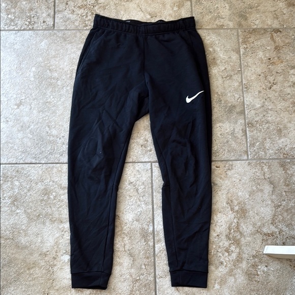 Nike Other - Nike Black Joggers with Tapered Fit and Elastic Waistband